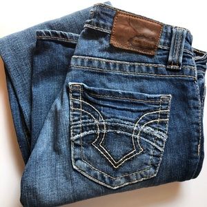 Big Star Maddie Mid Rise Jeans Size 27L